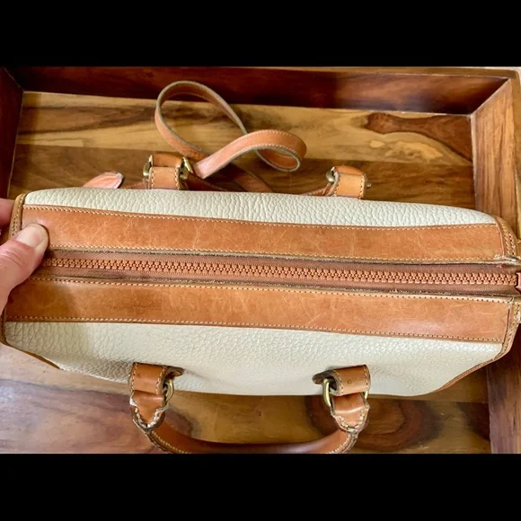 Dooney & Bourke Vintage Leather Satchel - Picture 15 of 16